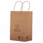 Biodegradable Rectangular Stand Up Kraft Paper Bag Side Gusset