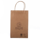 Biodegradable Rectangular Stand Up Kraft Paper Bag Side Gusset