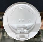 Disposable Plastic Cup Lid 80mm 90mm Ps Optional Color Eco Friendly Sgs