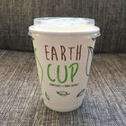 Pla Coffee Biodegradable And Compostable Tableware Paper Cups 16oz Double Wall With Lids