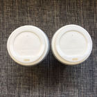 Pla Biodegradable Cup Lids , Reusable Cup Lids 80mm 90mm For 8oz 12oz 16oz Coffee Cups