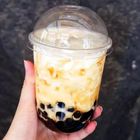 Coffee Shops Disposable Plastic Cups 500ml Pet U Shape Cinemas Restaurants