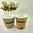 Customized Logo Paper Coffee Cup Sleeves , Kraft Paper Coffee Sleeves 16oz