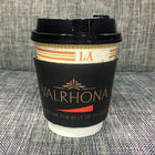 Disposable Coffee Paper Cup Sleeve 12oz Flexo Offset Printing Available