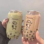 330ml Plastic Beverage Bottles Cans For Boba Tea High Clarity Durability