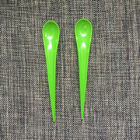 Water Drop Style Spoon Fork Knife Disposable Plastic Spoon Good Hardness