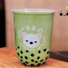 Bubble Tea Disposable Supplies Disposable Plastic Cups With Lids Personalized Disposable Cups 16oz Pet