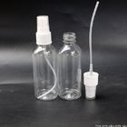 Pet Clear Plastic Mist Water Bottle Lotions Cosmetic Packaging Oem Available