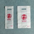 Compostable Plastic Bags , Eco Friendly Plastic Bags For 1,2,4 Cups Boba Tea