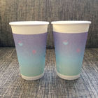 12oz Disposable Supplies Disposable Paper Cup Double Wall Paper Coffee Cup Stable