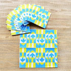 2 Ply Custom Printed Napkin Tissue Paper Color Paper 23*23 Cm 25*25 Cm