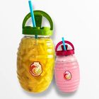 Juice Shops 1.5 Litre Customized Logo PET Beverage Jars