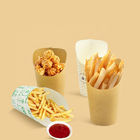 Grease Proof Takeout Fries Disposable Paper Cup 14oz 16oz OEM For Restaurants