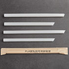 Cornstarch Biodegradable PLA Straws Individually Packaged