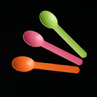Biodegradable Frozen Yogurt Spoon Corn Starch Plastic Disposable Spoons