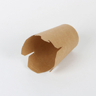 Debossing Disposable Noodle Bowl Fried Chicken Takeout Snack Paper Box