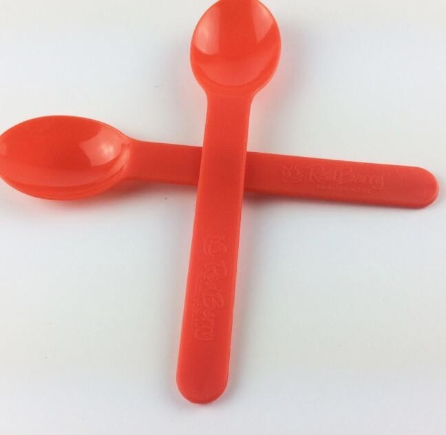 15cm PP custom ice cream spoon with logo