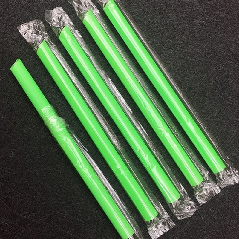 100 Plastic And Paper Straws Durable And Suitable For Hot And Cold Drinks