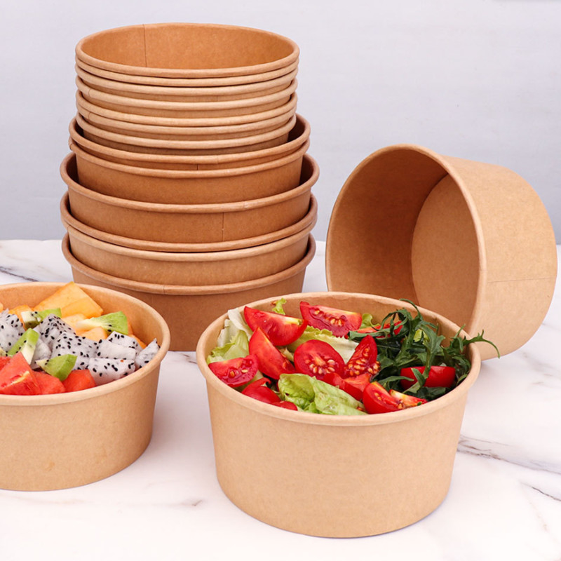 Customized Logo Disposable Food Containers in Various Sizes for Food Transportation