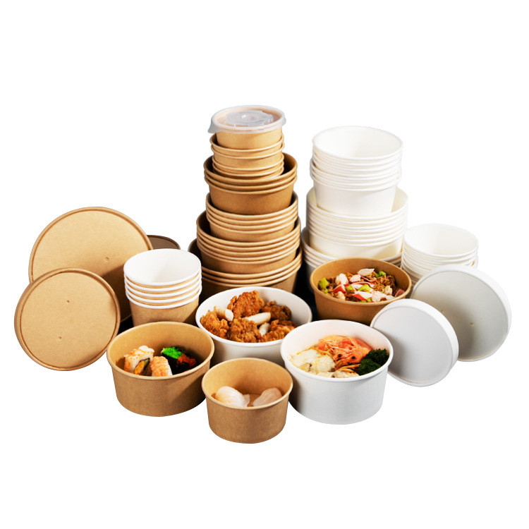 Snap-on Lid Type Disposable Food Containers with Customized Logo and FDA Approval