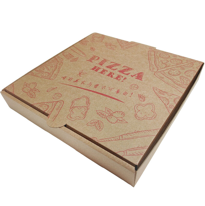 Pizza Boxes – 7, 8, 9, 10, 12 Inch Disposable Kraft Pizza Packaging Boxes, Aluminum Foil Pizza Takeout Containers