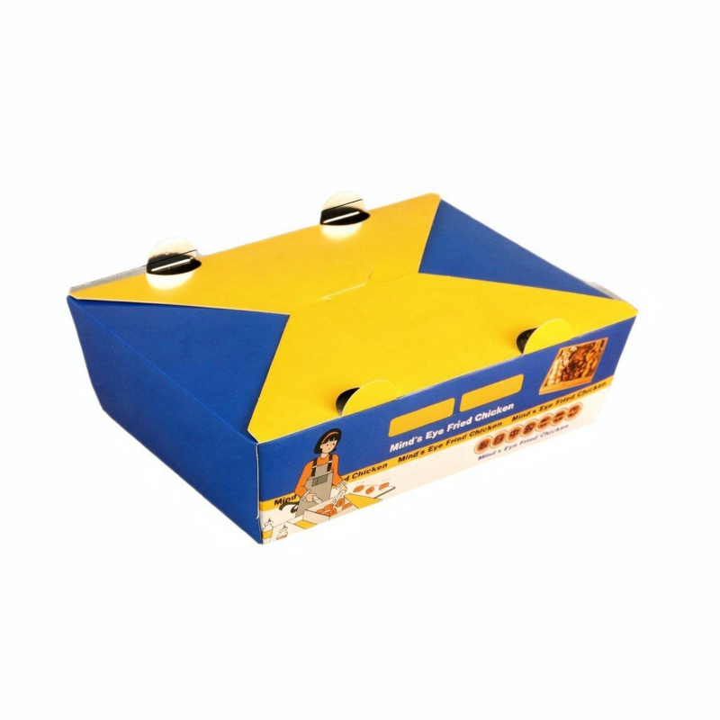 Commercial Auto-Pop-Up Chicken Boxes – Grease-Resistant Takeout Containers for Fried Chicken, Wings, Drumsticks & Cutlets (Wholesale)