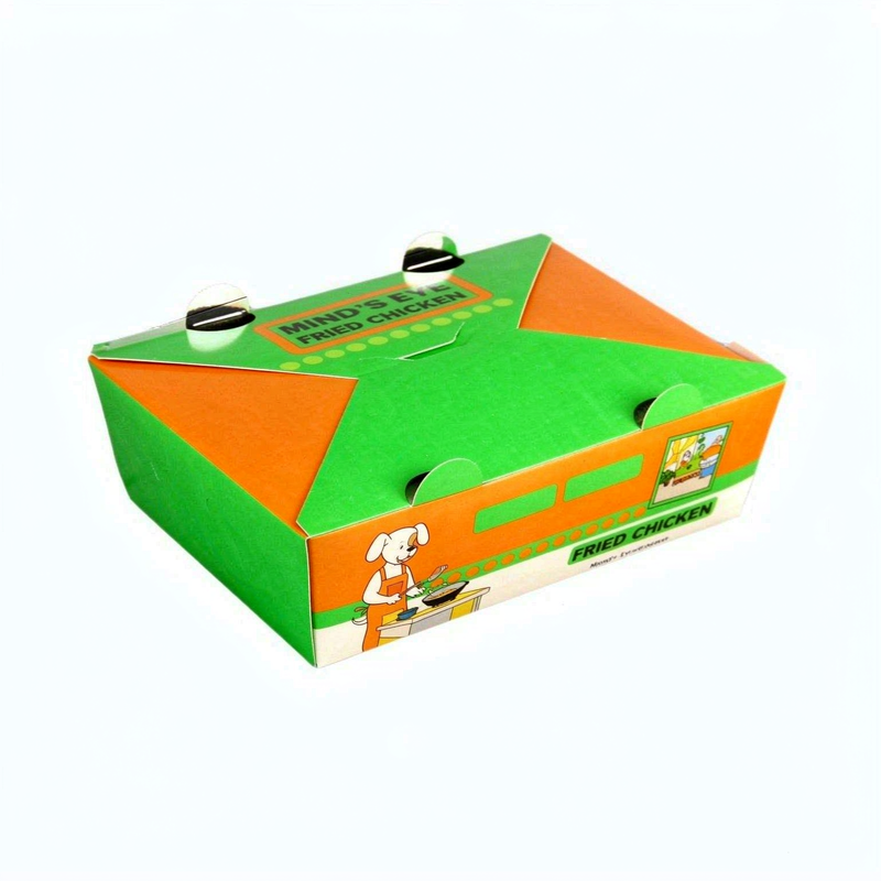 Commercial Auto-Pop-Up Chicken Boxes – Grease-Resistant Takeout Containers for Fried Chicken, Wings, Drumsticks & Cutlets (Wholesale)