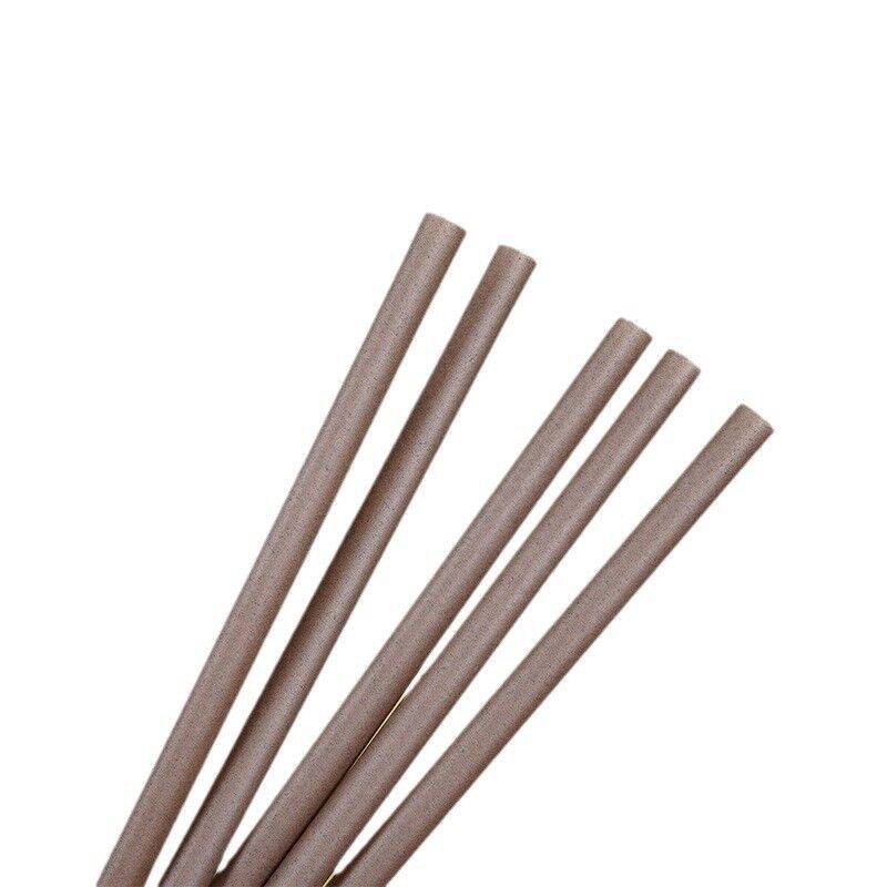 Individually Wrapped PLA Biodegradable Straws – Disposable Food Grade Thick Straws for Boba Tea & Smoothies