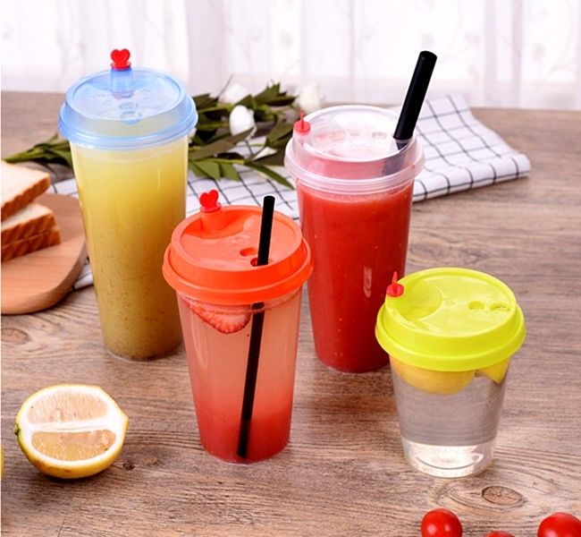 700 Ml Injection Disposable Drinking Cup Pp Cups Portable Eco Friendly