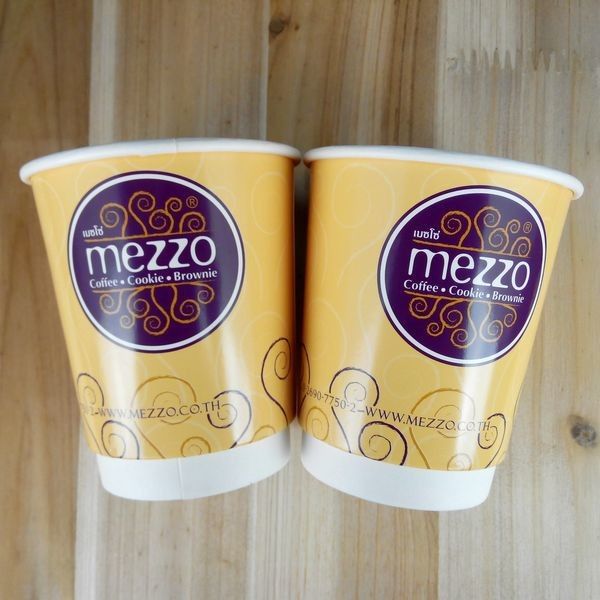 Beverage 20 Oz Disposable Coffee Cups With Lids Food Grade Ink Boba Tea Shops