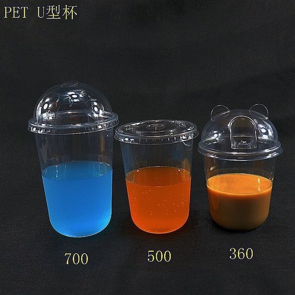 360ml 500ml Pp Custom Printed Plastic Cups , Eco Friendly Plastic Cups