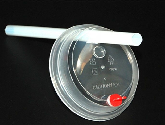 Pp Injection Plastic Cup Lid Lids 80mm 90mm Custom Size White Black Transparent