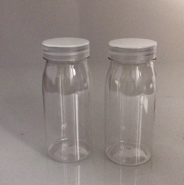 Pet Milk Tea Disposable Supplies Plastic Beverage Bottles 300ml 350ml 400ml Juice Wine Oem