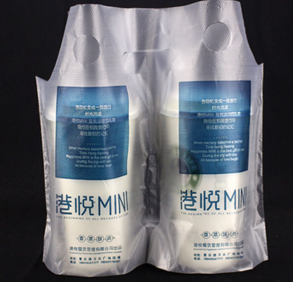 Hdpe Custom Packaging Bags Plastic Bags For Beverage With Customzied Size