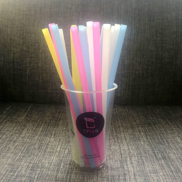 Biodegradable Bendable Paper Straws , Recycled Paper Straws Natural Corn Eco Pla