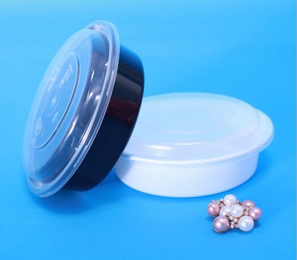 Snack Disposable Food Containers Restaurant Disposable Plastic Square Customized Color