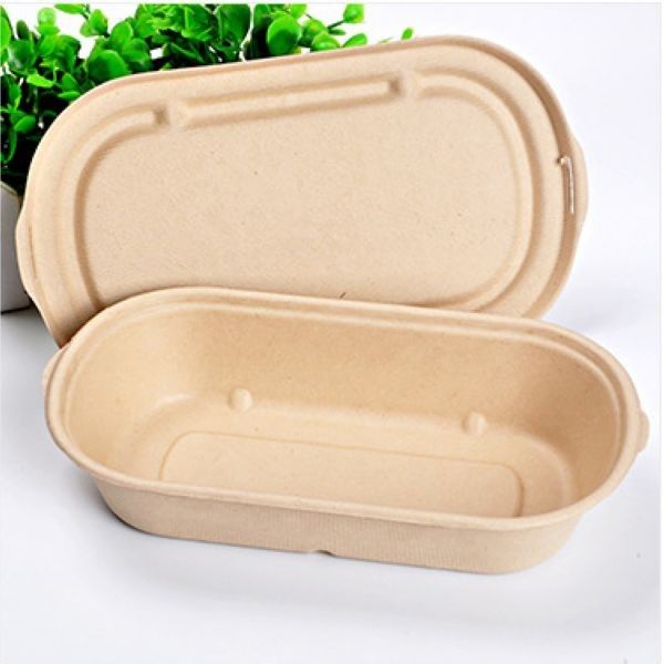 Corn Starch Biodegradable And Compostable Tableware Lunch Box Restaurants