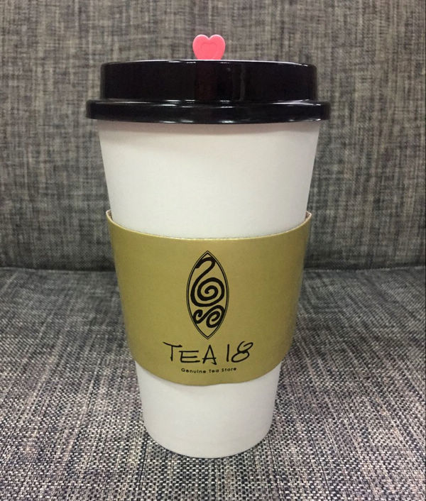 Hot Paper Cup Sleeve Coffee With Logo Flexo Offset Printing Various Colors