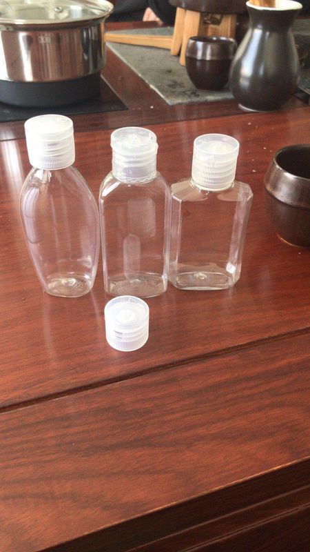 30ml 100ml Plastic Empty Hand Sanitizer Bottles Customized Logo FDA SGS