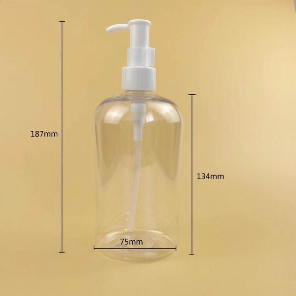 Plastic Material Hand Sanitizer Bottle Washing Liquid Bottles Lightweight