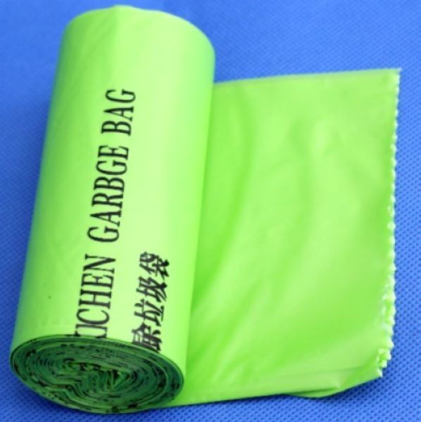 Eco Friendly Compostable Garbage Bags Customized Logo Pla Plastic Bags