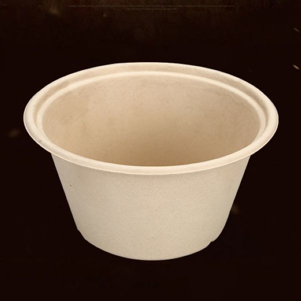 Anti Oil 350ml Compostable Biodegradable Bagasse Food Cups