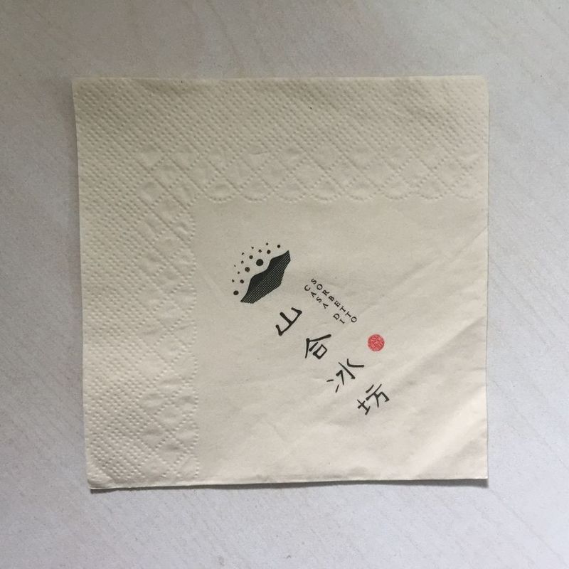 100% Biodegradable Plain 2 Ply Single Use Tissue Paper / Small Tissue Paper Towels 33cm X 33cm