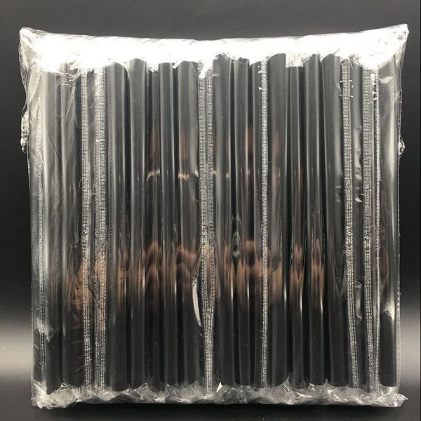 0.6*23cm Colorful Plastic Drinking Straws For Boba Shops