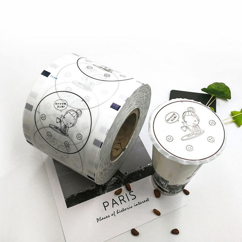 Membrane Bubble Tea Cup Sealing Films Waterproof In Food Packaging